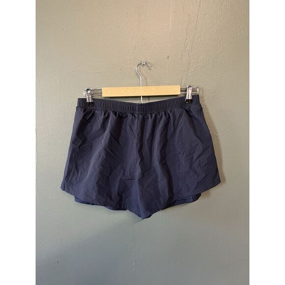 Z by Zella Womens Blue Lined Athletic Short Shorts Size Medium - Picture 2 of 3